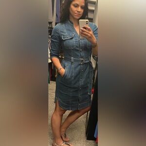 White House Black Market Jean dress